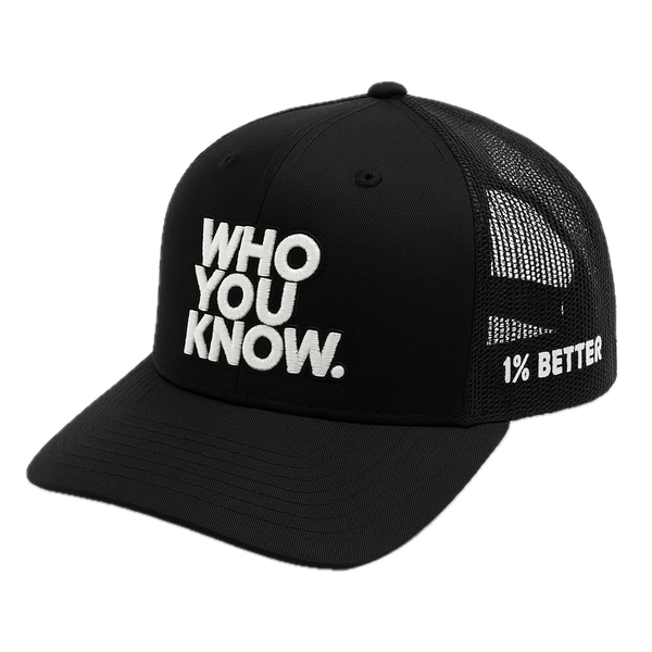 WYK LOGO CAP BLACK